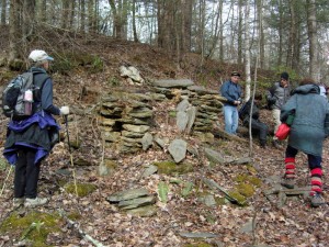 gathered around an old homestead at husky gap